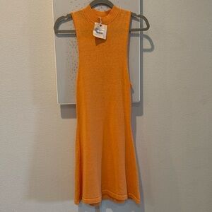 Ser.o.ya Ginger Knit Dress in Papaya